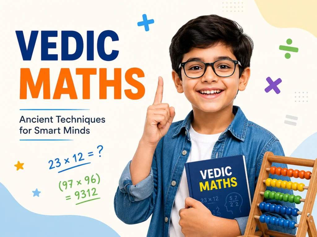 Vedic Maths Classes for Kids at Be Smart Academy helping children improve calculation speed, concentration and confidence