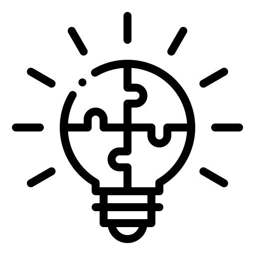 Brain development icon representing cognitive growth, concentration, memory improvement, and mental arithmetic skills through Abacus training.