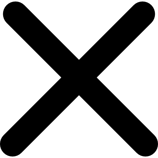 Black multiplication (×) symbol icon on a light gray background, commonly used to represent multiplication techniques, math operations, or arithmetic learning.