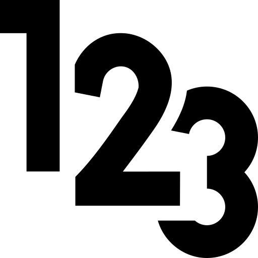 Number Recognition Skills Icon